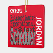 Scheduler Extraordinaire CUSTOM Keramikornament (Links)