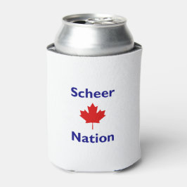 Scheer Nation Canada Election Red Maple Leaf Color Dosenkühler