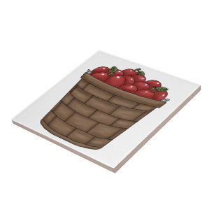 Scheffel der Apfel-Fliese Fliese