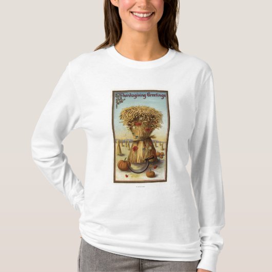 Scheffel des Heus und der Sense T-Shirt (Vorderseite)