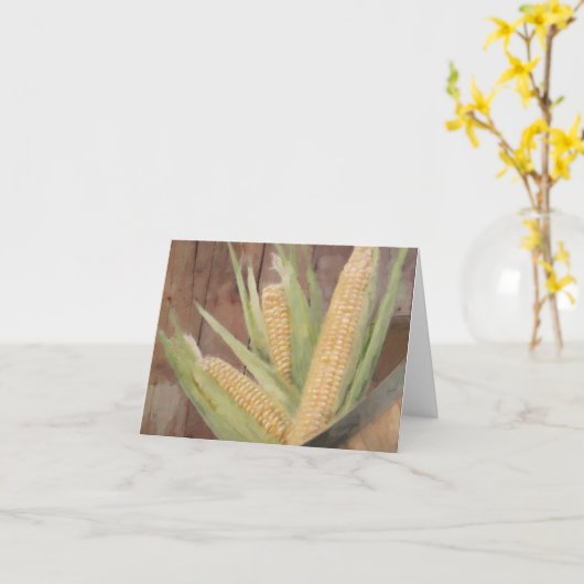 Scheffel Mais Karte (Gelbe Blume)