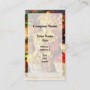 Scheffel voller Geschmack Visitenkarte