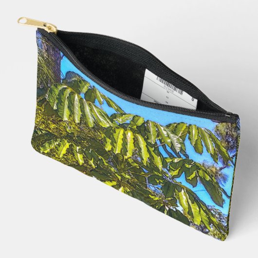 Schefflera Umbrellas Accessory Pouch Zubehörtasche (Offen)