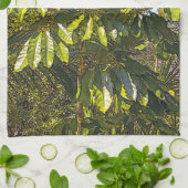 Schefflera Umbrellas Kitchen Towel 2 Geschirrtuch (Gefaltet)