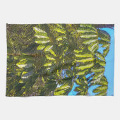 Schefflera Umbrellas Kitchen Towel 2 Geschirrtuch (Horizontal)