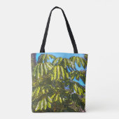 Schefflera Umbrellas Tote Bag Tasche (Rückseite)