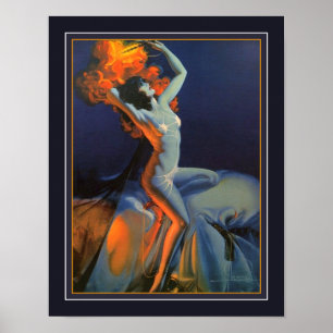 "Scheherazade" 1920 Art Deco Arabian Abende Poster