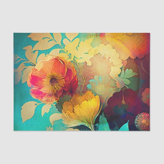 SCHEHERAZADE-Dekopapier Seidenpapier (Vorderseite)