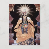 "Scheherazade Kneels Before King" von René Bull Postkarte (Vorderseite)