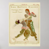 Schéhérazade, Léon Bakst und die Ballets Russes Poster (Vorne)
