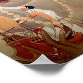 Scheherazade von Alberto Vargas (1921) Poster (Ecke)