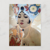 Scheherazade von Alberto Vargas (1921) Postkarte (Vorderseite)