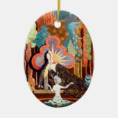 Scheherezade Verzierung Keramikornament (Vorne)