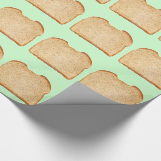Scheibe brot geschenkpapier (Ecke)