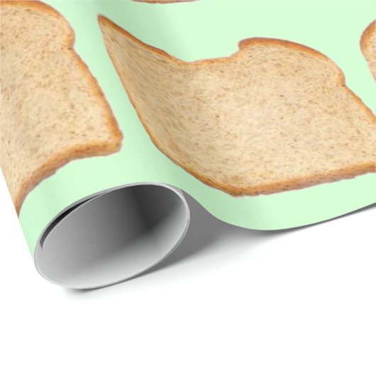Scheibe brot geschenkpapier (Rolleneckpunkt)