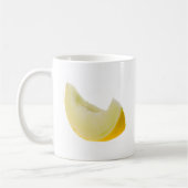 Scheibe der Honigweißmelone Kaffeetasse (Links)