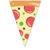 Scheibe der Pizza Wimpelkette (Dritte Fahne)