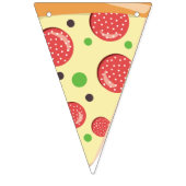 Scheibe der Pizza Wimpelkette (Zweite Fahne)