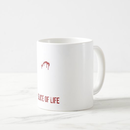 SCHEIBE DES LEBENS KAFFEETASSE (VorderseiteRechts)