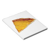 Scheibe Pizza Notizblock (angewinkelt)