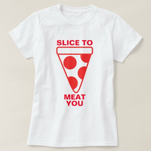 Scheibe zum Fleisch Sie T-Shirt (Design vorne)