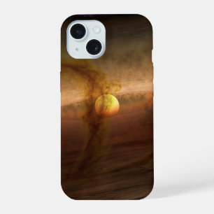 Scheiben aus planetbildendem Material umkreisen St iPhone 15 Hülle