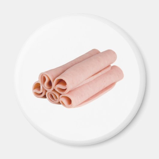 Scheiben aus Schinken Magnet (Vorne)