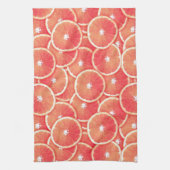 Scheiben der rosa Pampelmuse Handtuch (Vertikal)