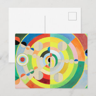 Scheiben-Relief Robert Delaunay Postkarte