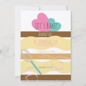 Scheiben zum Geburtstag Schwirl-Sprinklen Einladung (Vorderseite)