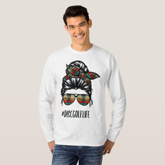 Scheibengolfbrille Mutter, die unheimlich viele Bu T-Shirt (Vorne ganz)