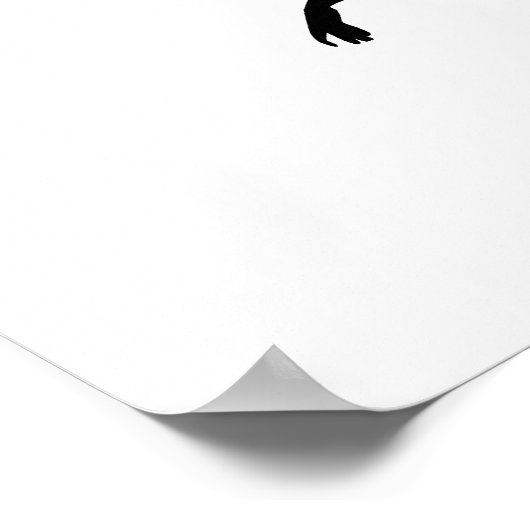 Scheibengolffrisbee Poster (Ecke)