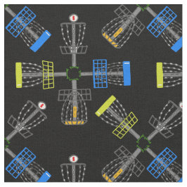 Scheibengolfkörbe schwarz stoff