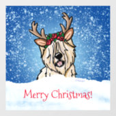 Scheibenwischer Fensteraufkleber (Blatt)