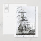 Scheich oder Gouverneur von Mosambik Postkarte (Vorne/Hinten)