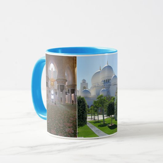 Scheich Zayed Grand Mosque 1 Tasse (Vorderseite Links)