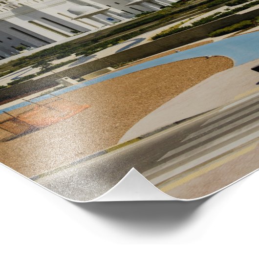 Scheich Zayed Grand Mosque, Abu Dhabi Fotodruck (Ecke)