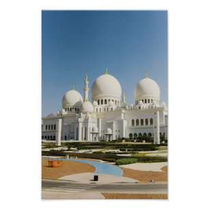 Scheich Zayed Grand Mosque, Abu Dhabi Fotodruck