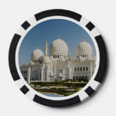Scheich Zayed Grand Mosque, Abu Dhabi Pokerchips (Rückseite)