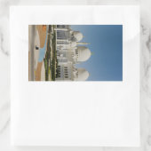 Scheich Zayed Grand Mosque, Abu Dhabi Rechteckiger Aufkleber (Tasche)