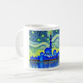 Scheich Zayed Grand Mosque, Abu Dhabi, VAE auf Tas Kaffeetasse (Vorderseite Links)