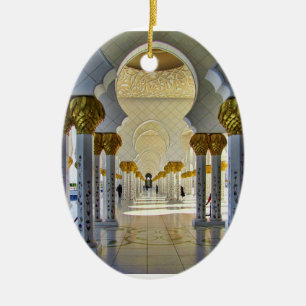 Scheich Zayed Grand Mosque Corridor Keramikornament
