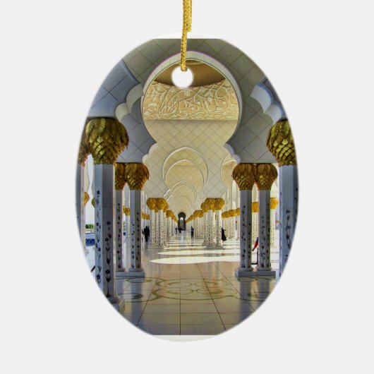 Scheich Zayed Grand Mosque Corridor Keramikornament (Vorne)
