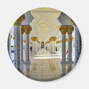 Scheich Zayed Grand Mosque Corridor Magnet
