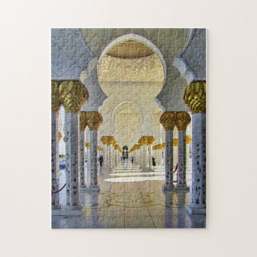 Scheich Zayed Grand Mosque Corridor Puzzle (Vertikal)