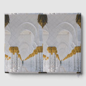 Scheich Zayed Grand Mosque Säulen, Abu Dhabi Gästebuch (Rückseite)