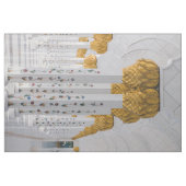 Scheich Zayed Grand Mosque Säulen, Abu Dhabi Stoff (Fat Quarter (45,7 x 55,9 cm))