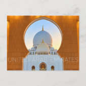 Scheich-Zayed-Moschee, Abu Dhabi, VAE Reise Postkarte (Vorderseite)