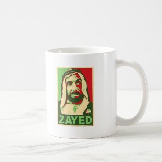 Scheich Zayed Products Kaffeetasse (Rechts)