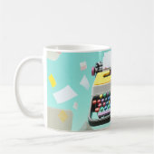 Scheidegger Adler Typomatic aus den 1970er Jahren, Kaffeetasse (Links)